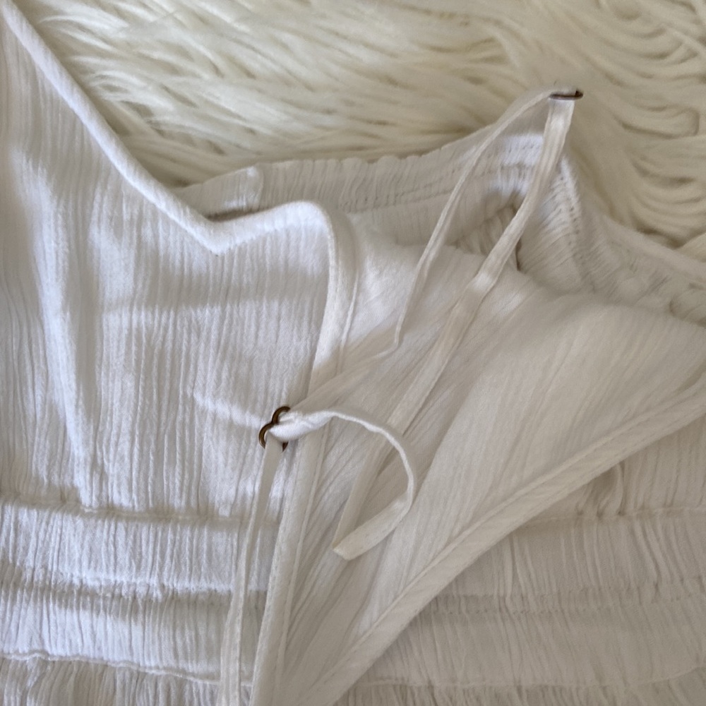 ONEILL shirt size M brand new with tag with adjustable strings white color - Picture 3 of 9